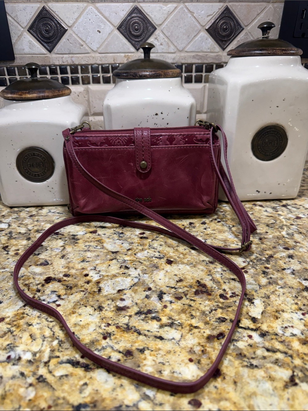 The Sak crossbody wallet ourse